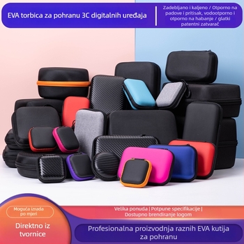 Prilagođeni EVA etui za tvrdi disk i slušalice – ambalaža za digitalne proizvode s zatvaračem