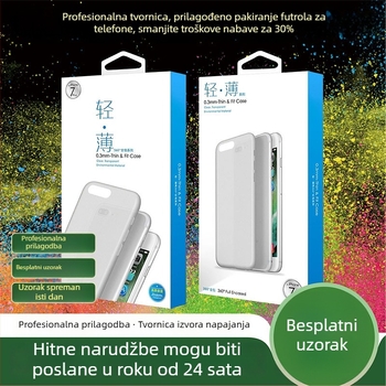 Prilagodljive kutije za pakiranje kućišta za mobilne telefone i zaštitne folije za zaslon od kaljenog stakla