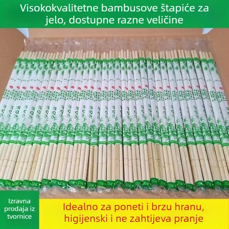 Jednokratne bambus štapići za jelo – na veliko