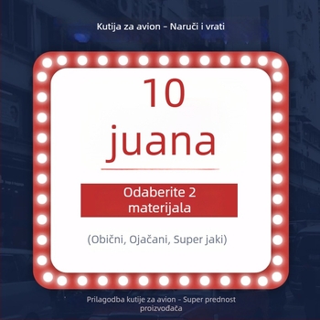 Brilliant prilagođena kartonska kutija za pakiranje, mala serija, model T2T1