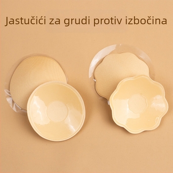 Nevidljive tanke flastere za bradavice, za male grudi, za vjenčanicu s otvorenim leđima