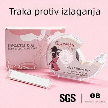 Nevidljiva anti-izlaganje pločica za prsa košulje, protuklizna pločica za ovratnik s Velcro