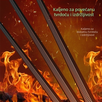 Šesterokutni fajl za lanac motorne pile, ručni alat za brušenje lanaca, okrugli fajl