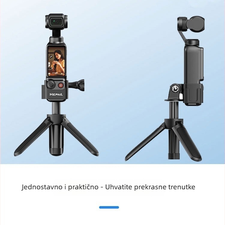 Hepail plastični prošireni adapter za DJI Osmo Pocket 3 gimbal, fiksni okvir