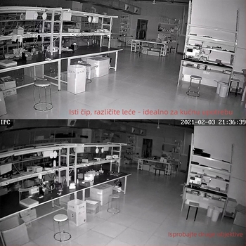 Seetong WiFi kamera za nadzor – bežična mrežna kamera s alarmnom funkcijom i snimanjem na mobilni telefon