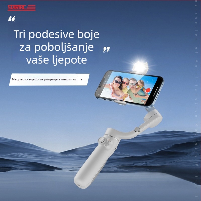 STARTRC DJI OM 4/5/6/SE ručni gimbal Insta360 Flow magnetska rasvjeta
