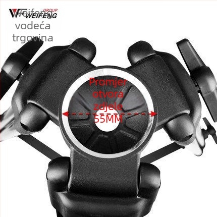 Weifeng WF718 profesionalni hidraulični pan-tilt stativ za DSLR kameru, 1,8 m