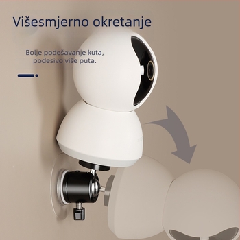 Zidni držač bez bušenja za Xiaomi EZVIZ sigurnosne kamere s rotacijom od 360°