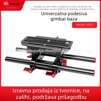 Xin Wenxuan 8053 DSLR 5D II komplet s pan-tilt šinom, bazom za kabel, follow fokus i zaštita svjetla