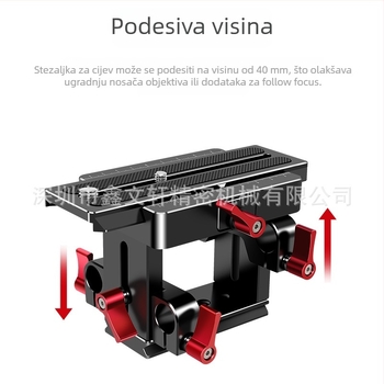 Xin Wenxuan 8053 DSLR 5D II komplet s pan-tilt šinom, bazom za kabel, follow fokus i zaštita svjetla