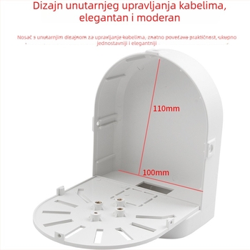 Univerzalni nosač za polusferične kamere, zidni, plastični