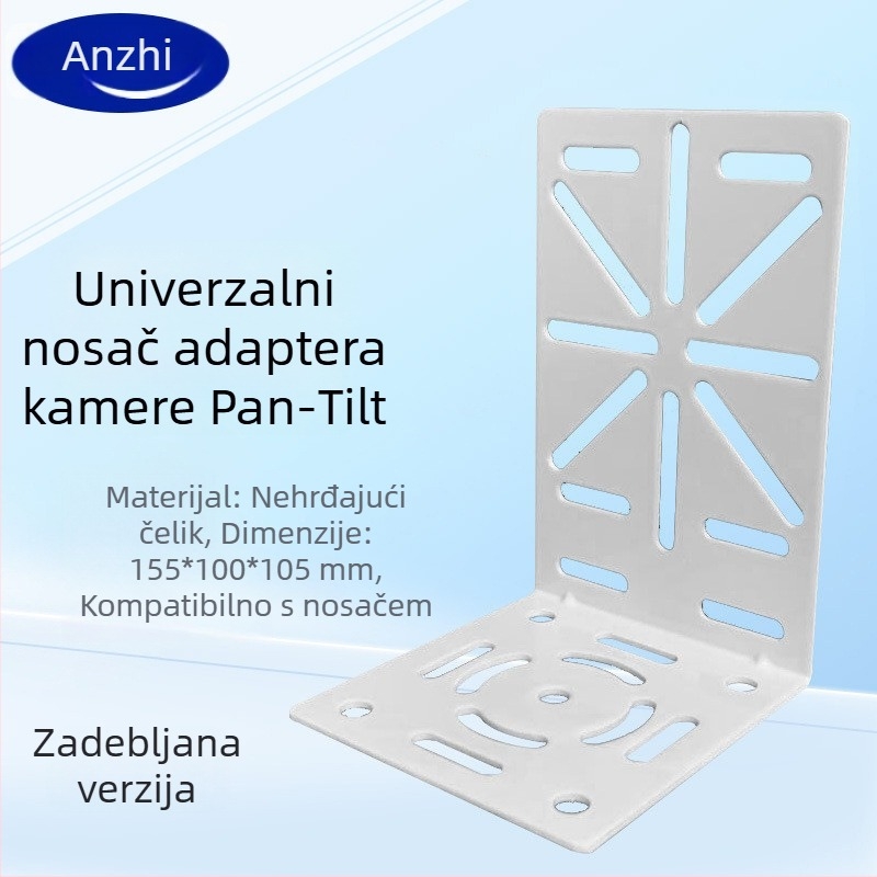 Vanjski zidni nosač za PTZ kupolnu kameru, produžen, od čvrstog nehrđajućeg čelika, universalno