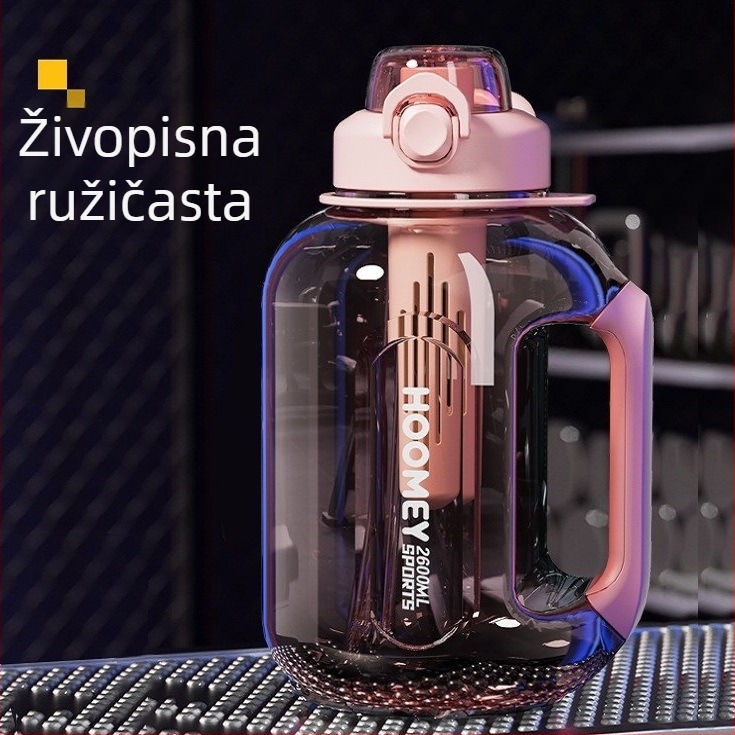 HOOMEY Tritan boca za vodu, otporna na visoke temperature, velika kapacitet, za outdoor i fitness, prilagodba logotipa