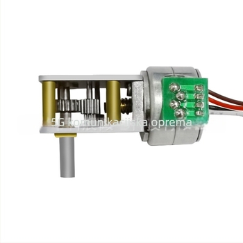 15BY krok-motor s reduktorom za PTZ kameru, rotacija 18°