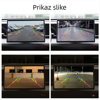 AHD1080P automobilska kamera s noćnim vidom i stražnjim lećama za navigaciju na velikom zaslonu