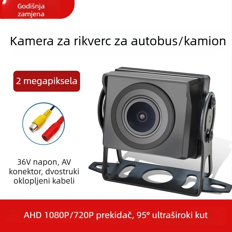 Zadnja kamera za autobuse i kamione sa zvjezdanim noćnim vidom, punobojna 1080p/720p