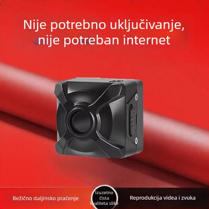 X5 bežična unutarnja kamera s Wi‑Fi‑jem, daljinski pristup putem telefona, HD infracrveno noćno vidjenje