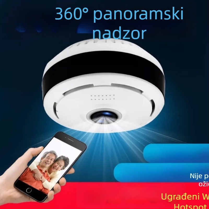 Bežična HD kamera V380 Pro za kućno i poslovno nadzor s daljinskim pristupom putem mobilnog telefona