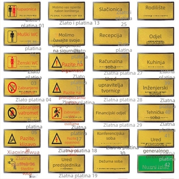 Zidni znak Zabranjeno pušenje – sigurnosna signalizacija za požarnu zaštitu u radionici