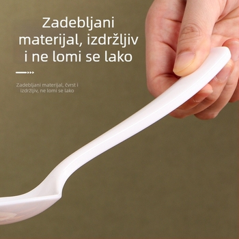 Plastična poslužna žlica, velika, za buffet i kafeteriju