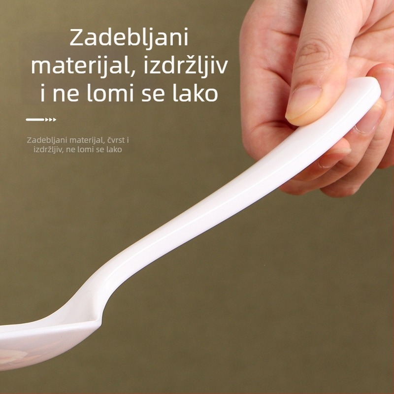 Plastična poslužna žlica, velika, za buffet i kafeteriju