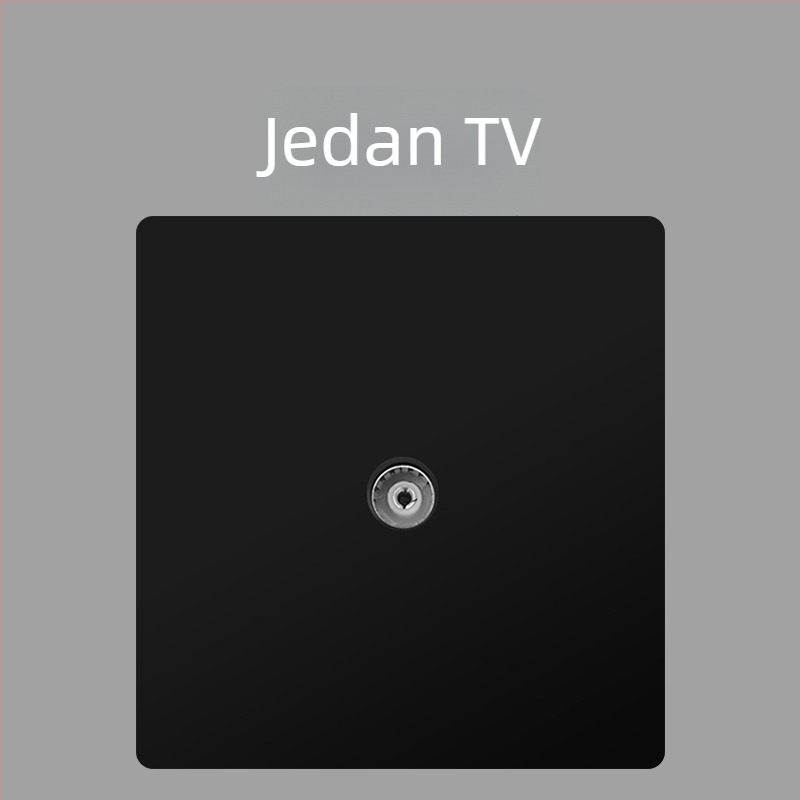 Keka 86 Zidni Skriveni Panel za CCTV i TV s Gigabitnim Ethernetom i Koaksijalnim Portom