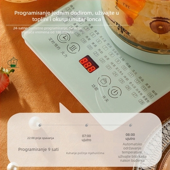 Hemisperični lonac zdravlja u kutiji za poklon, višenamjenski kućni uređaj, potpuno automatiziran