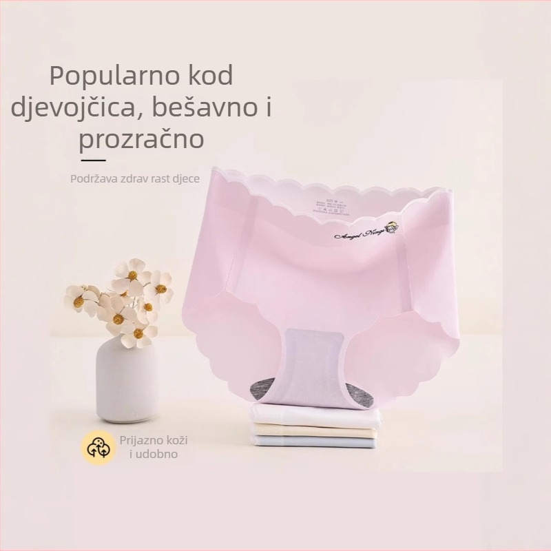 Ice Silk djevojčice bezšivne gaćice – lagane najlon za ljeto