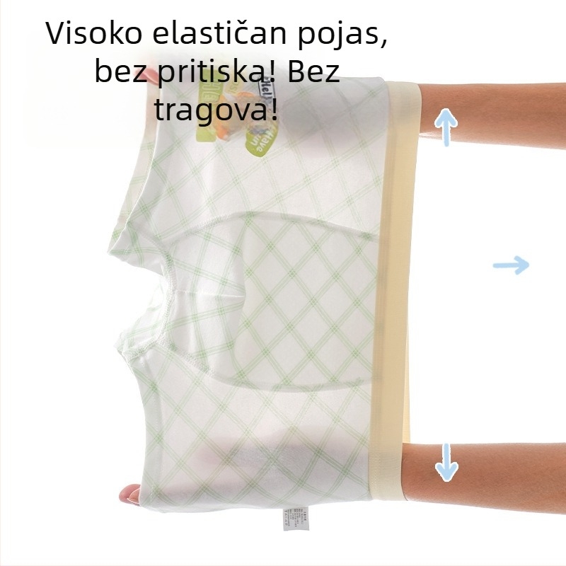 Dječje boxere od pamuka za dječake, Klasa A pamuk, udoban kroj