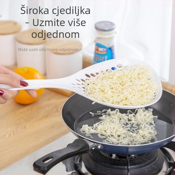 Otpornost na opekline, otporno na visoke temperature, veliko cjedilo za rezance i knedle, kuhinjska cjedila