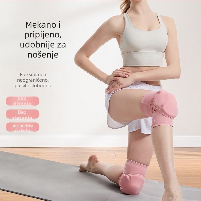 Koljenjaci za ples s PU jastučićem i spužvom, zaštita za odbojku i košarku, debeli model