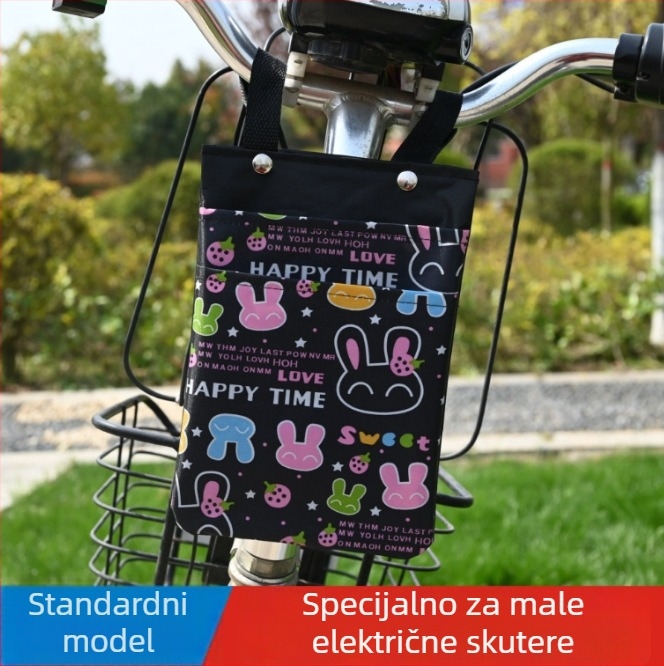 Prednja vodootporna torba za skladištenje za električni bicikl
