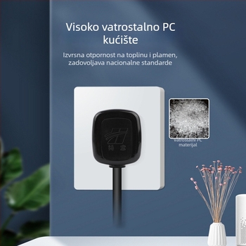 Napajni utikač 16A s odvojivim kabelom, trokutasti utikač 220V, 10A trokopolni utikač, veleprodaja