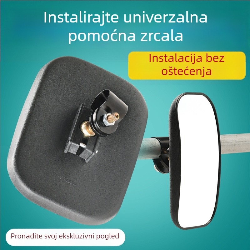 Kvadratno zrcalo za mrtve kutove na kamionu, kompatibilno s JAC i Foton, HD konveksno retrovizor, univerzalno pomoćno ogledalo