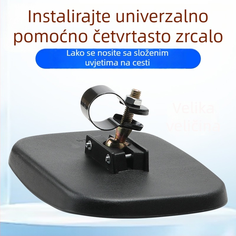 Kvadratno zrcalo za mrtve kutove na kamionu, kompatibilno s JAC i Foton, HD konveksno retrovizor, univerzalno pomoćno ogledalo