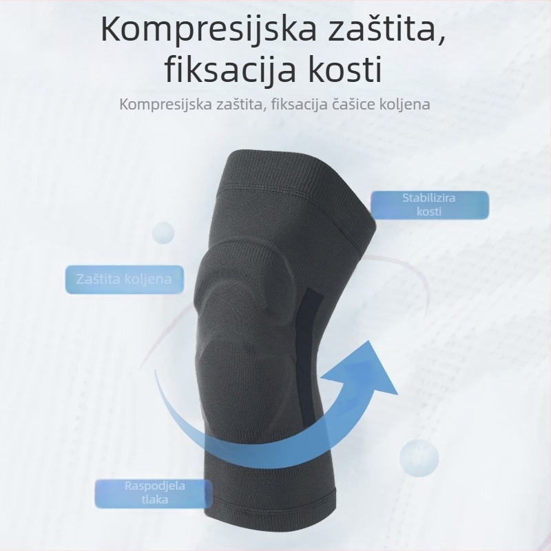 EVA zaštitne koljenice za sport s apsorpcijom udara, protuklizne, univerzalne za fitness, košarku i vožnju biciklom