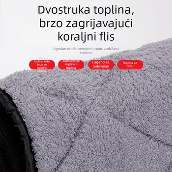 Topla termo navlaka za koljeno za biciklizam, unisex, za srednju dob i starije, s protukliznim dizajnom