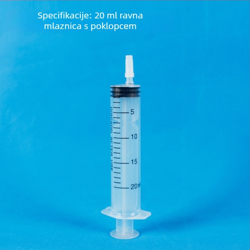 Šprica za hranjenje kućnih ljubimaca bez igle, doza lijekova i vode, 20 ml, za pse i mačke