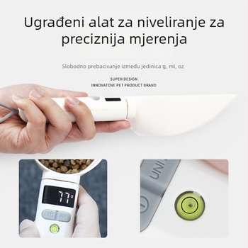 Mjerna žlica za hranu kućnih ljubimaca (mačke i psi) – mjerenje u gramima