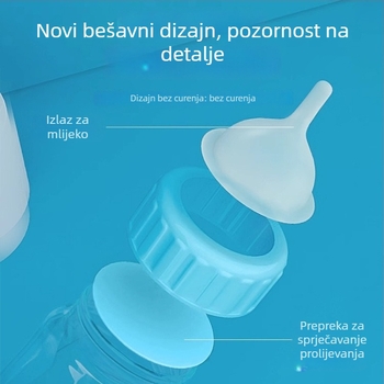 Silikonska bočica za mačke s malom bradavicom – hranilica mlijeka za novorođene mačiće i štenad