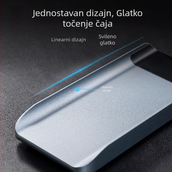 Rongshan Hall aluminijska legura elektronička vaga za čaj, pribor za čaj i dodaci za čajnu ceremoniju