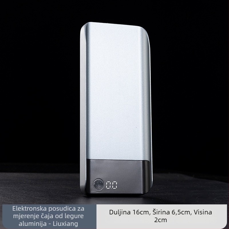 Rongshan Hall aluminijska legura elektronička vaga za čaj, pribor za čaj i dodaci za čajnu ceremoniju