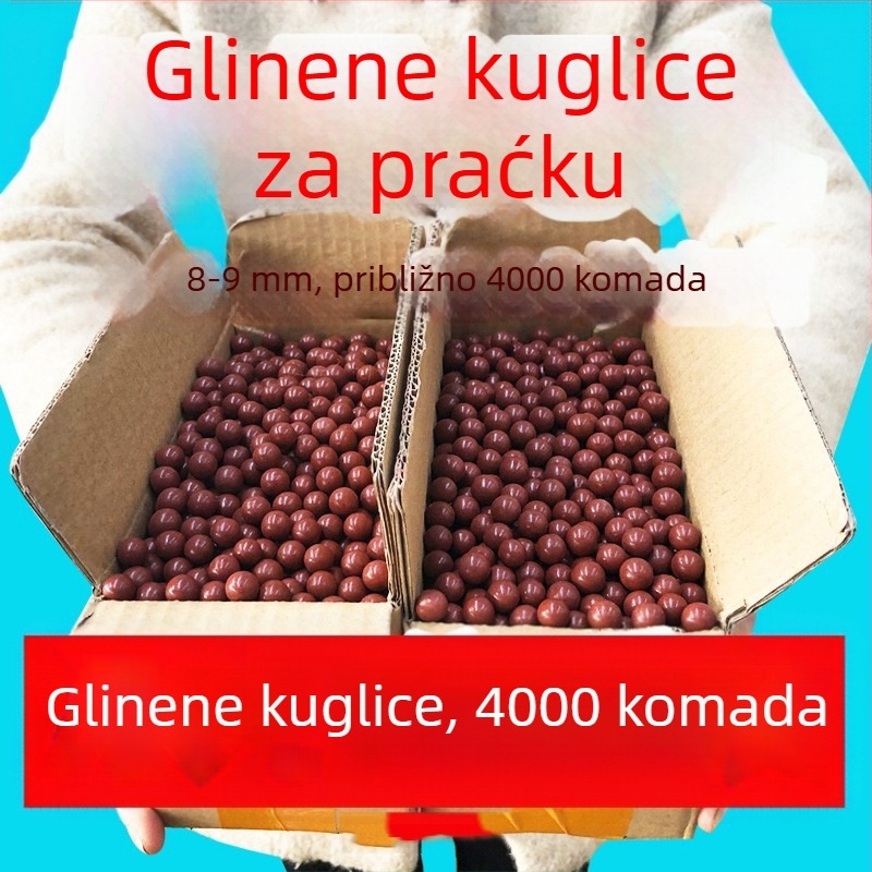 Projektili za praćku – super tvrda keramika, 8mm, 9mm, 10mm
