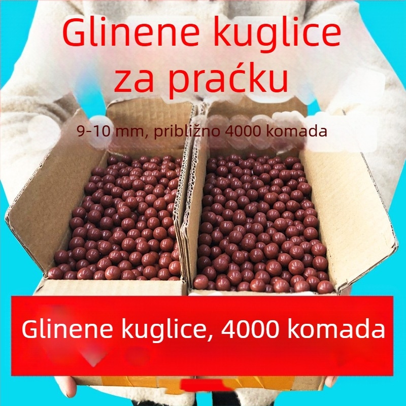 Projektili za praćku – super tvrda keramika, 8mm, 9mm, 10mm