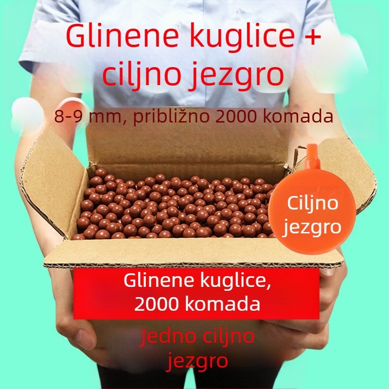 Projektili za praćku – super tvrda keramika, 8mm, 9mm, 10mm