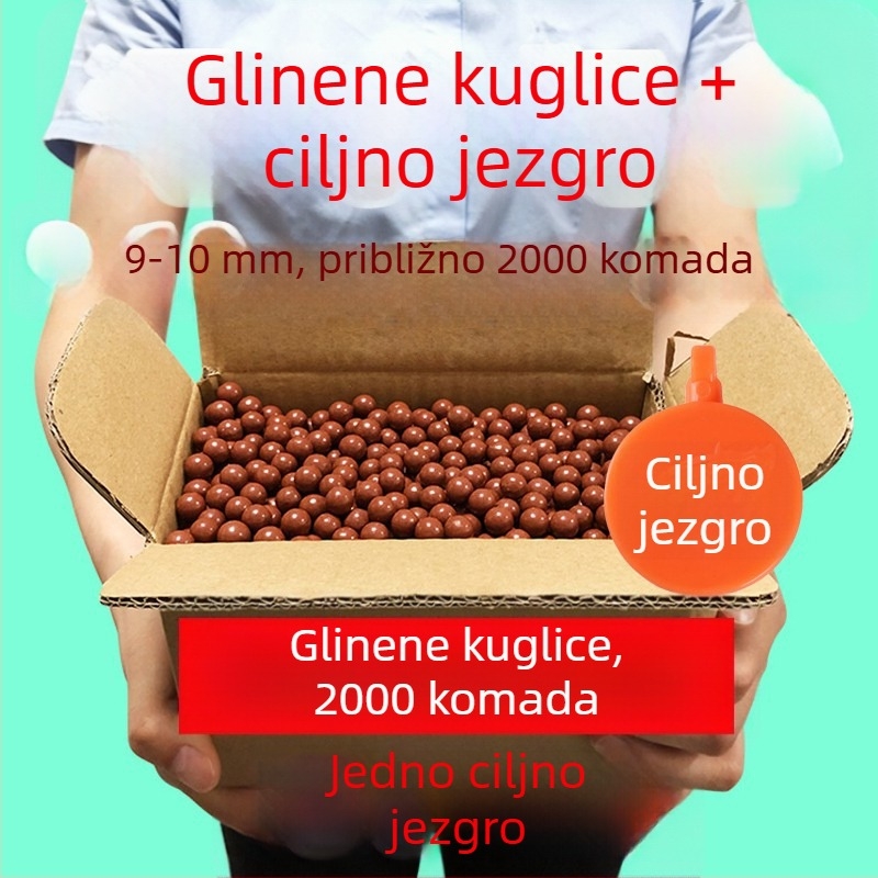 Projektili za praćku – super tvrda keramika, 8mm, 9mm, 10mm