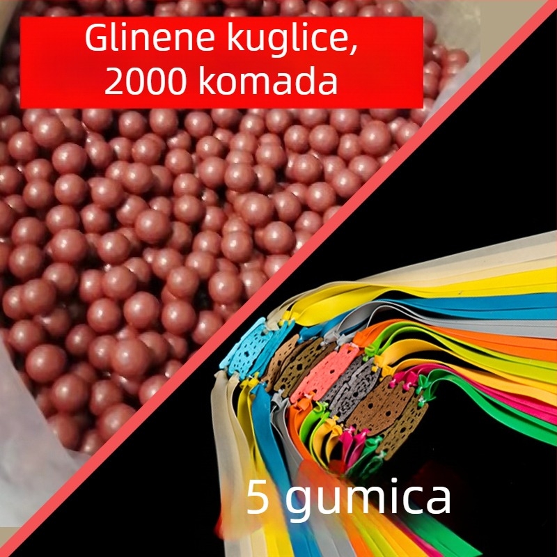 Projektili za praćku – super tvrda keramika, 8mm, 9mm, 10mm