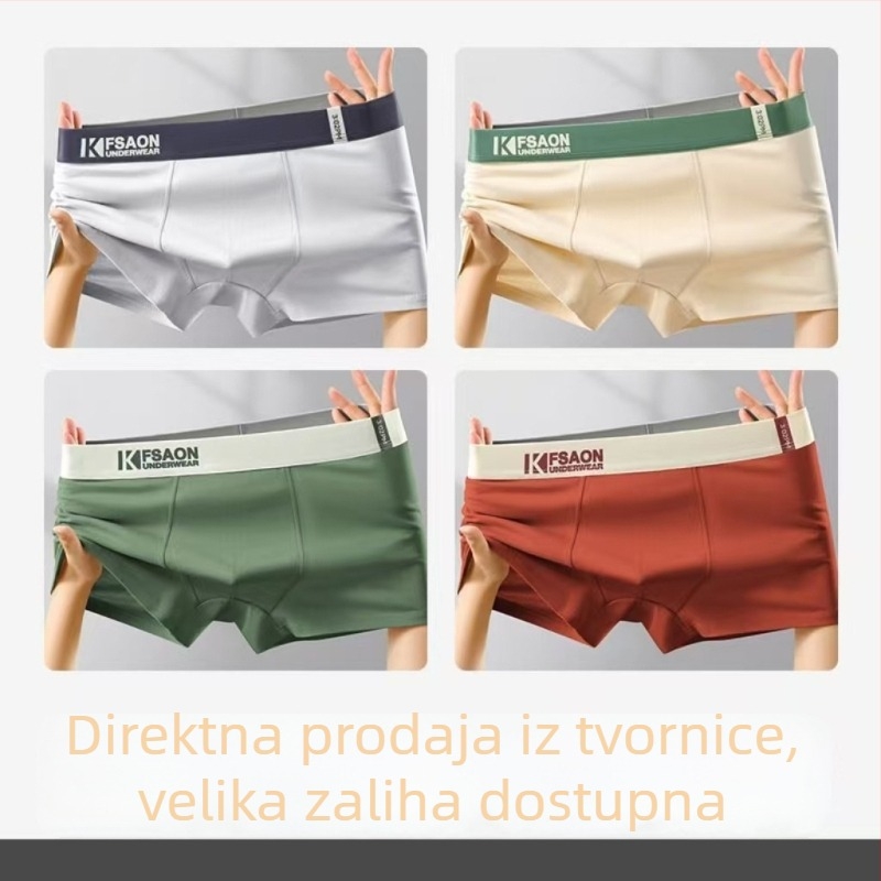 Muške prozračne bokserice sa srednjim pojasom – udobno ljetno donje rublje