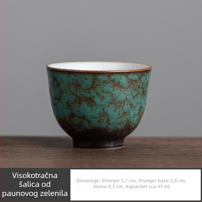 Gongfu čaj šalice u japanskom stilu, porcelanska šalica za čaj