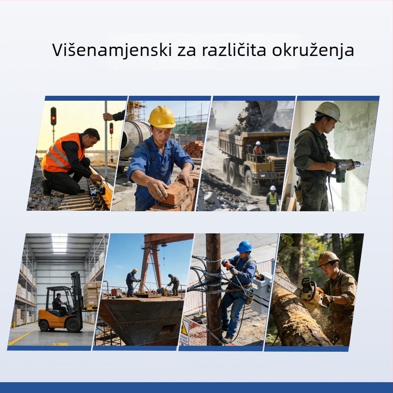 Visoke zaštitne radne cipele za muškarce – otporne na udarce, otporne na probijanje, otporne na toplinu, otporne na iskrenje, udobne i izdržljive za ljeto